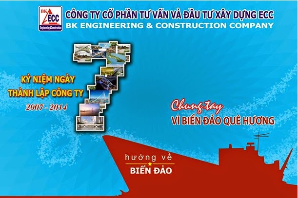 Lễ kỷ niệm 7 năm thành lập công ty và Chương trình"chung tay xây dựng Biển đảo quê hương"