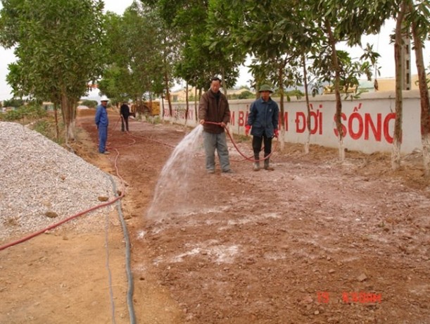 Phát triển công nghệ hóa rắn đất bằng hóa chất tạo liên kết trao đổi Ion