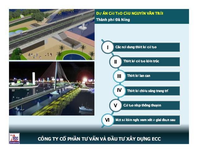 Thiết kế Kiến trúc cải tạo cầu đi bộ Nguyễn Văn Trỗi