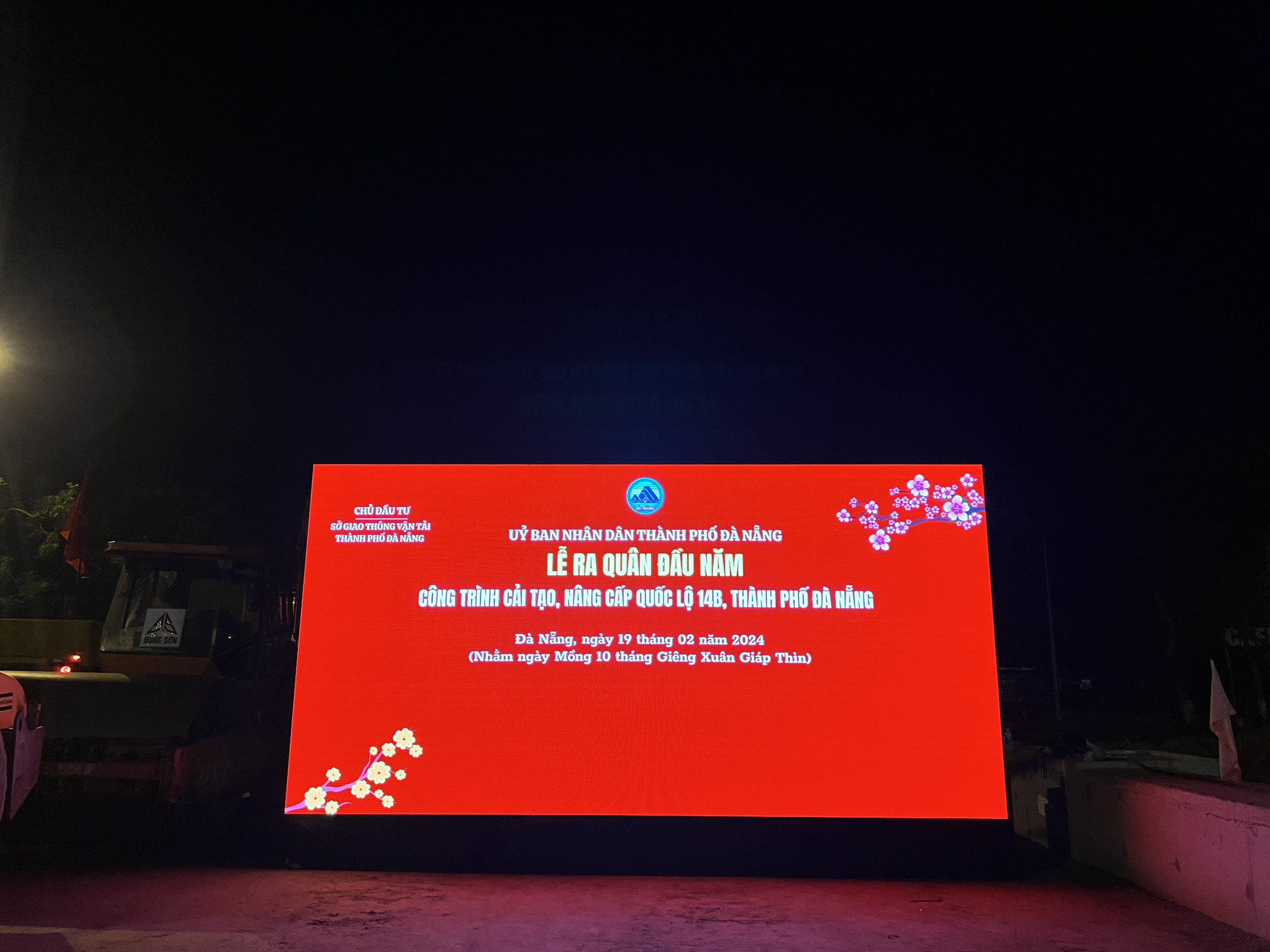 LỄ RA QUÂN ĐẦU NĂM GIÁP THÌN TẠI DỰ ÁN CẢI TẠO, NÂNG CẤP QUỐC LỘ 14B
